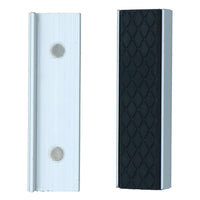 Magnetic Bench or Drill Vice Soft Jaws Engineers Rubber Grips 100mm (4") Sil118