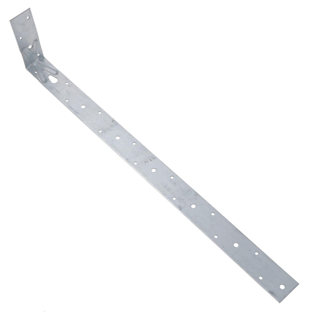 Horizontal Heavy Duty X Restraint Strap 600mm Length 100mm Bend Galvanised
