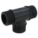 Polypropylene PP 1in BSP Male Threaded 90° Tee Piece Equal Tees