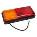 Pair Large LED Combination Trailer Caravan Light Lamp Reflector High Brightness