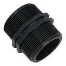 Polypropylene PP Male Nipple Thread Pipe Fitting Sockets 2in – 2in BSP