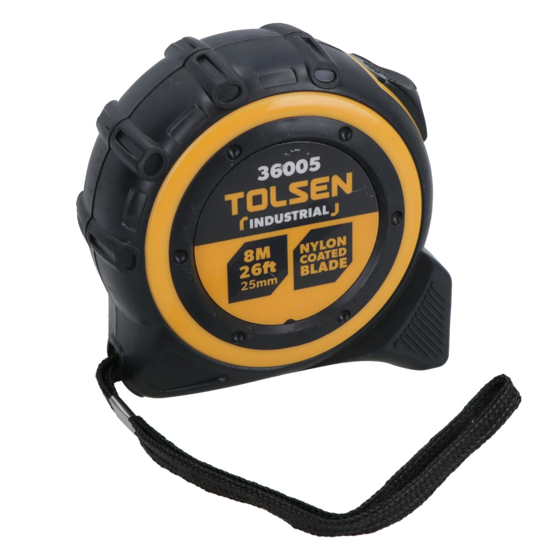 Tape Measure 8m x 25mm Measuring Tape Rubber Coated Metric Imperial