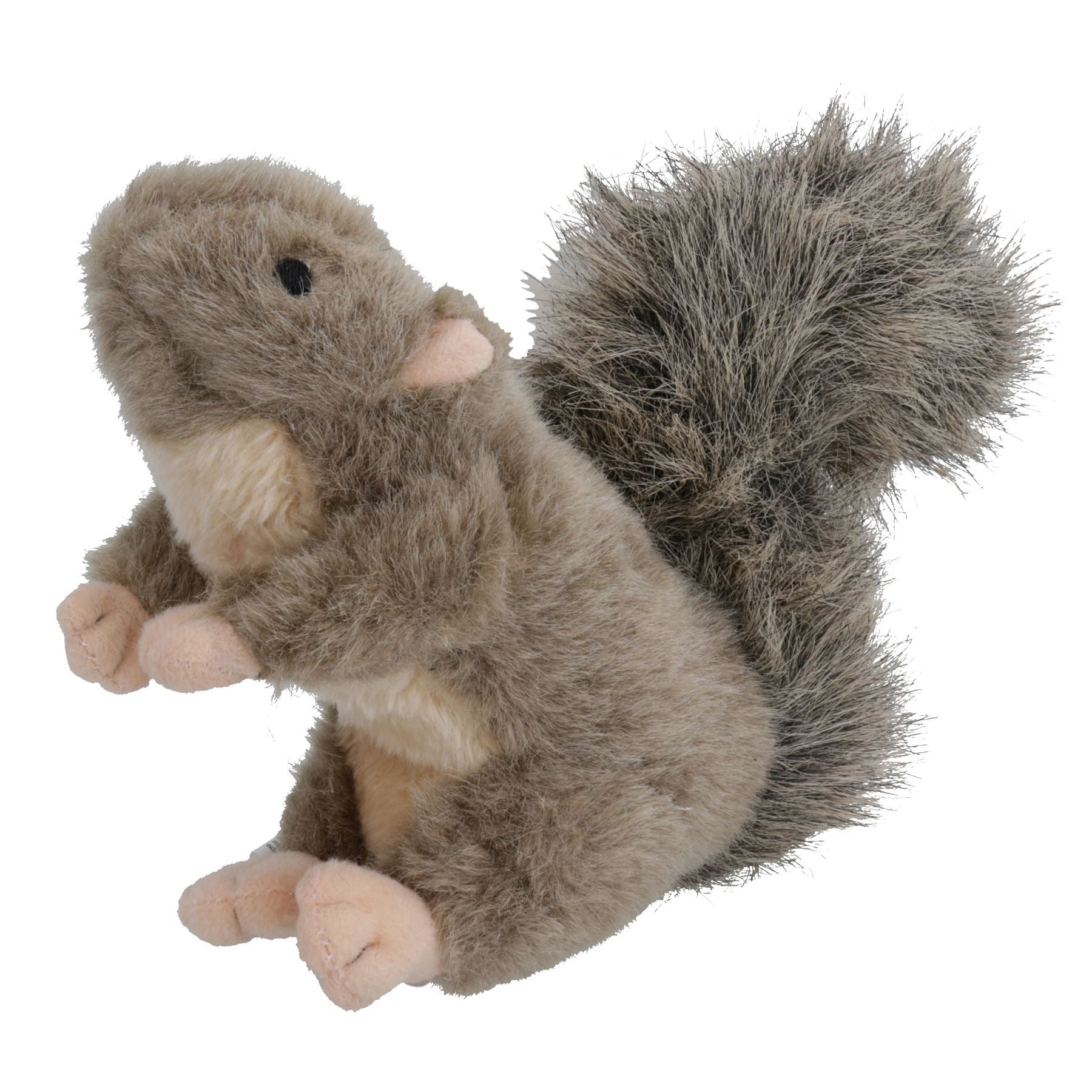 Classic Large Squirrel Dog Puppy Play Time Soft Plush Toy With Squeaker Gift