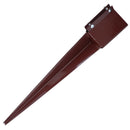 Fence Post Holder Support Drive In Spike 100mm x 100mm x 750mm Garden