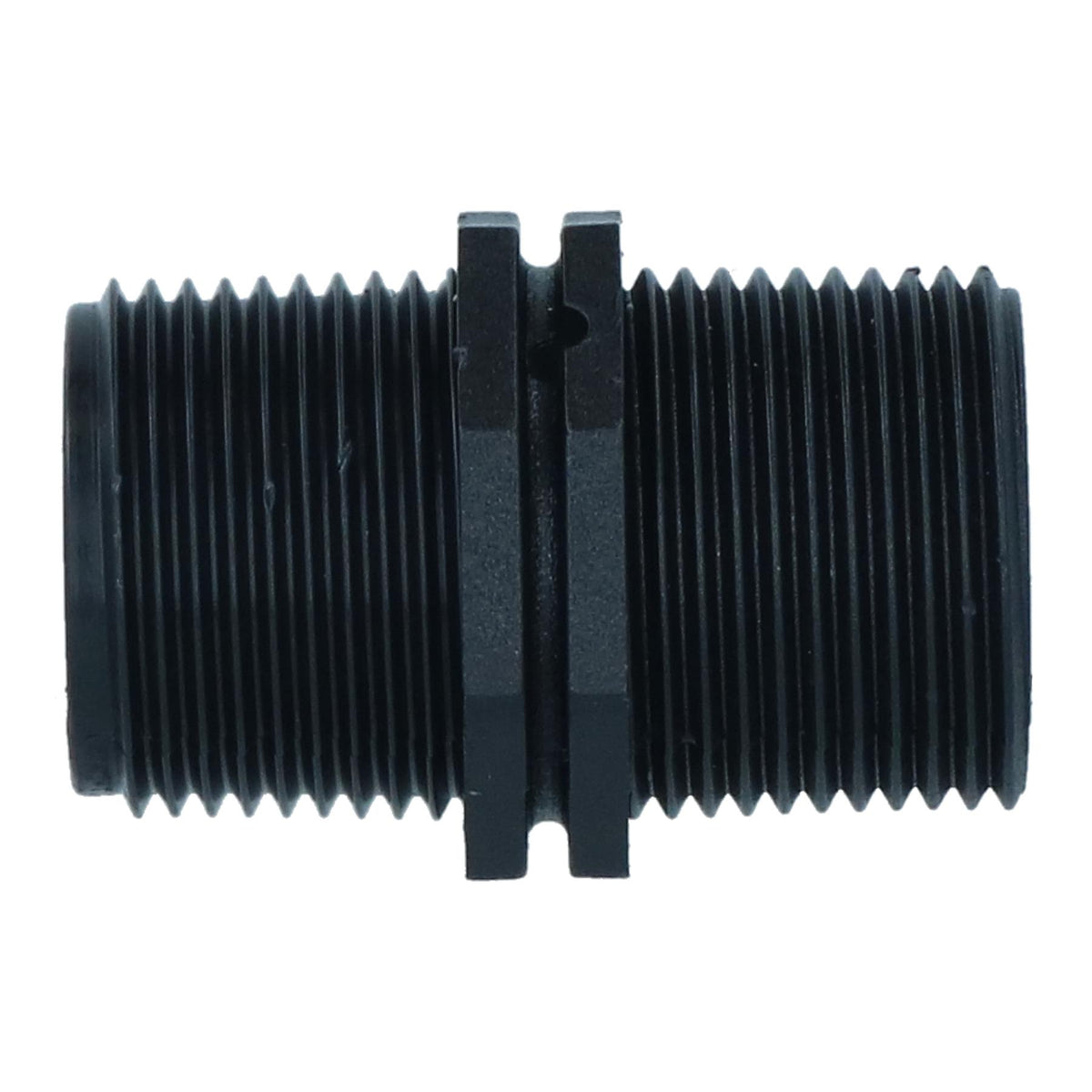 Polypropylene PP Male Nipple Thread Pipe Fitting Sockets 1/2in – 1/2in BSP