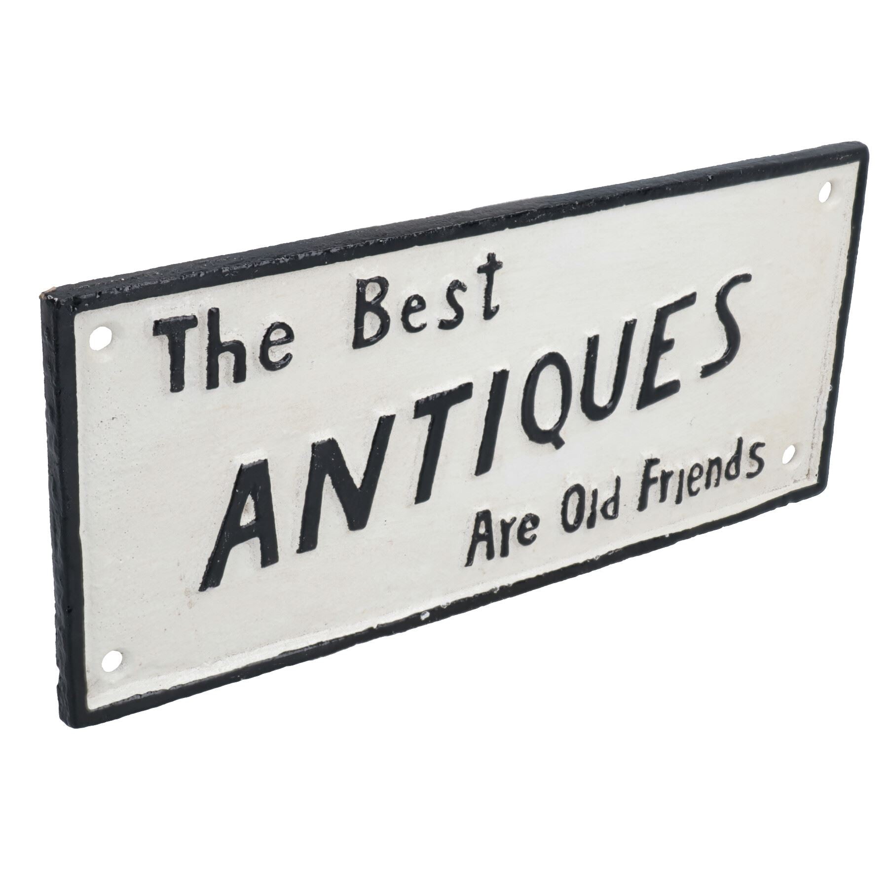 Les meilleures antiquités sont de vieux amis Plaque en fonte pour mur, porte, clôture, portail