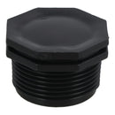 Polypropylene PP 1-1/4in BSP Thread Male Threaded Blanking Plug End Cap
