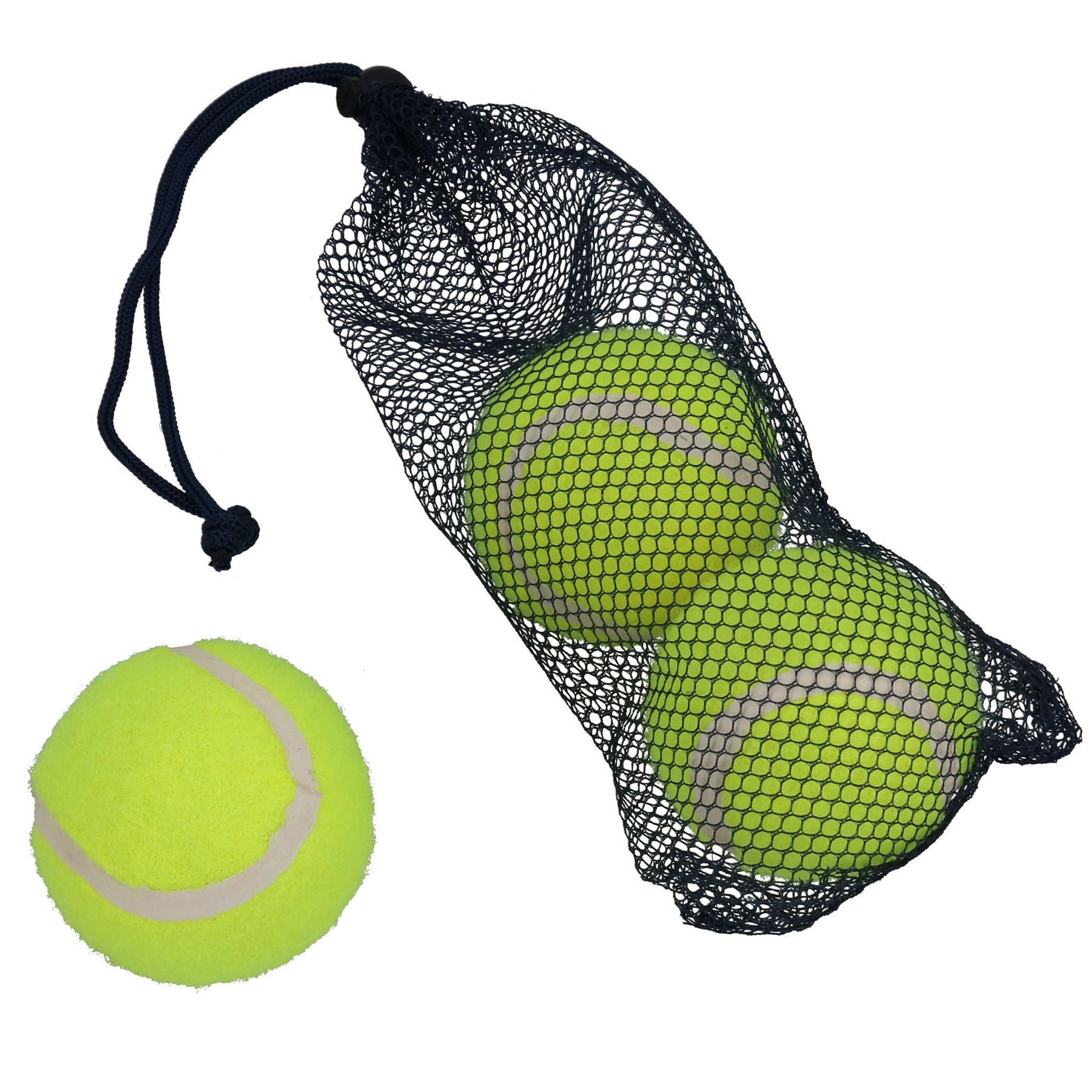 3er-Pack quietschende Tennisbälle, Hundespielzeit, Chuck &amp; Fetch-Spiel, Hunde-Geschenkset