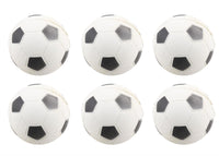 Dog Play Time Rubber Bouncy Small Football Sports Ball 6cm 6PK