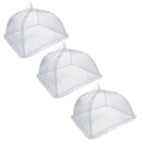 Pop Up Collapsible Food Cover Protector Umbrella Mesh Net Netting for BBQ