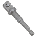 3pc Power Extension Bar Allen Hex Socket Driver Adapters 1/4" 3/8" + 1/2"