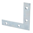 Corner Mending Plates Flat L Shape Fixing Brackets 75mm x 75mm x 12mm