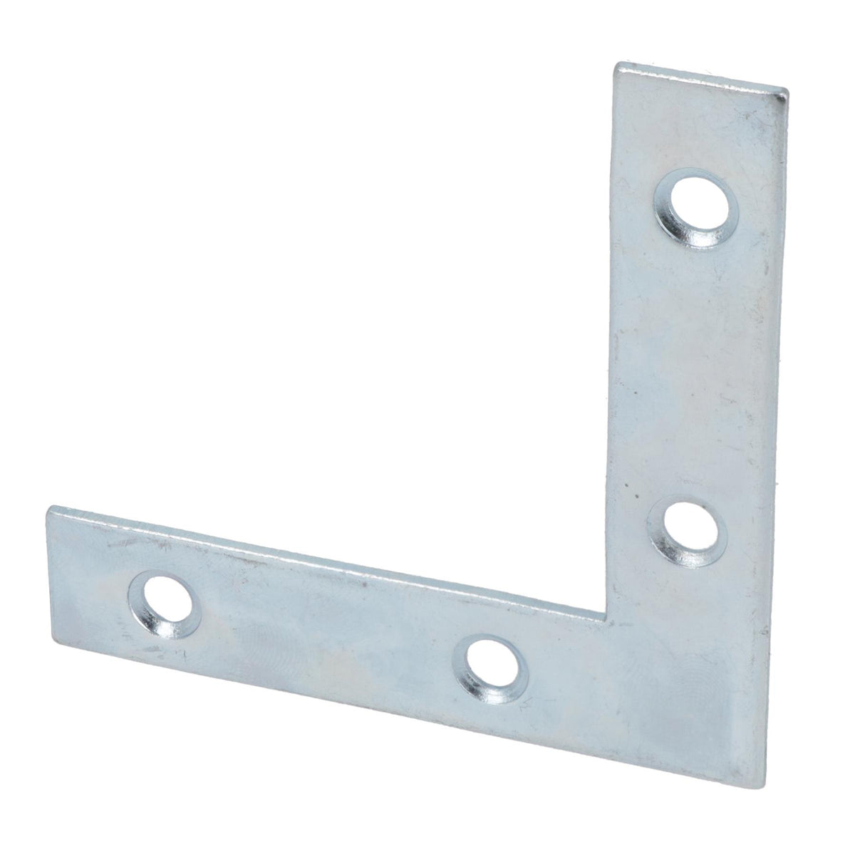 Corner Mending Plates Flat L Shape Fixing Brackets 75mm x 75mm x 12mm