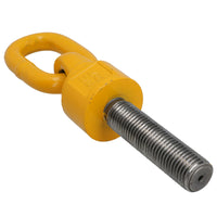 M24 x 120mm Swivel Rotating Lifting Point Eye Bolt With Ring 3.15 Ton Capacity