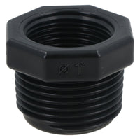 Polypropylene PP 1in – 3/4in Female – Male Pipe Threaded Reducing Bush