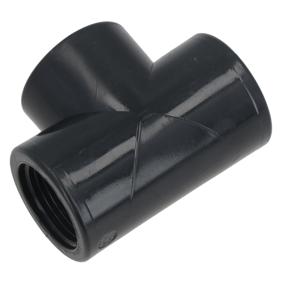 Polypropylene PP 1/2in BSP Female Threaded 90° Tee Piece Equal Tees