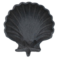 Starfish On Shell Soap Dish Bar Holder Seaside Vibe Bathroom Toilet Beach