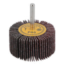 60mm 60 Grit Abrasive Flap Wheel Discs Sanding Rust Removal 6mm Shank