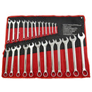 25pc Metric Combination Combo Spanner Set Open Ended / Ring 6mm -32mm AN104