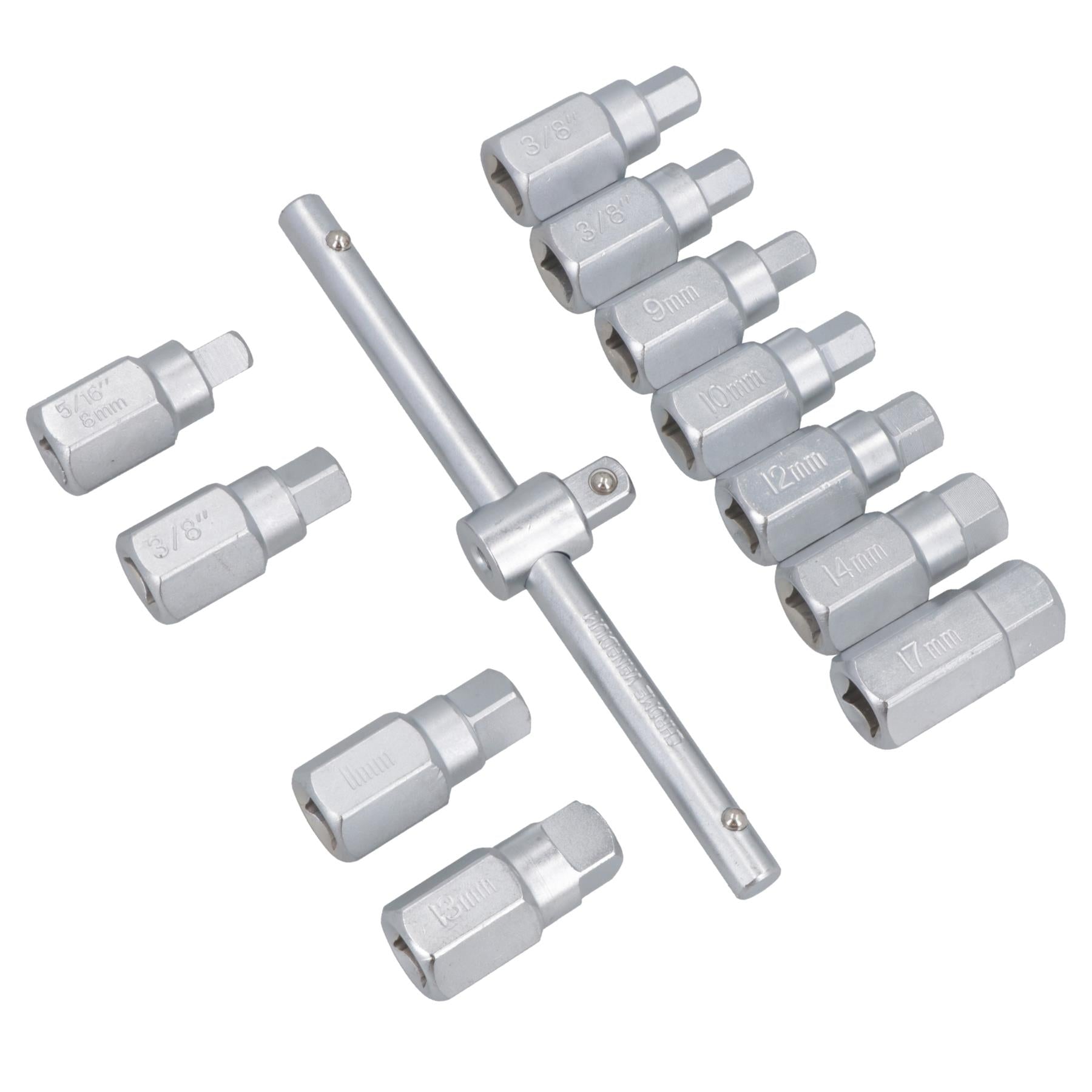 Kit de vidange d'huile pour bouchon de vidange, kit de réparation d'essieu de boîte de vitesses, entraînement 3/8" 12 pièces