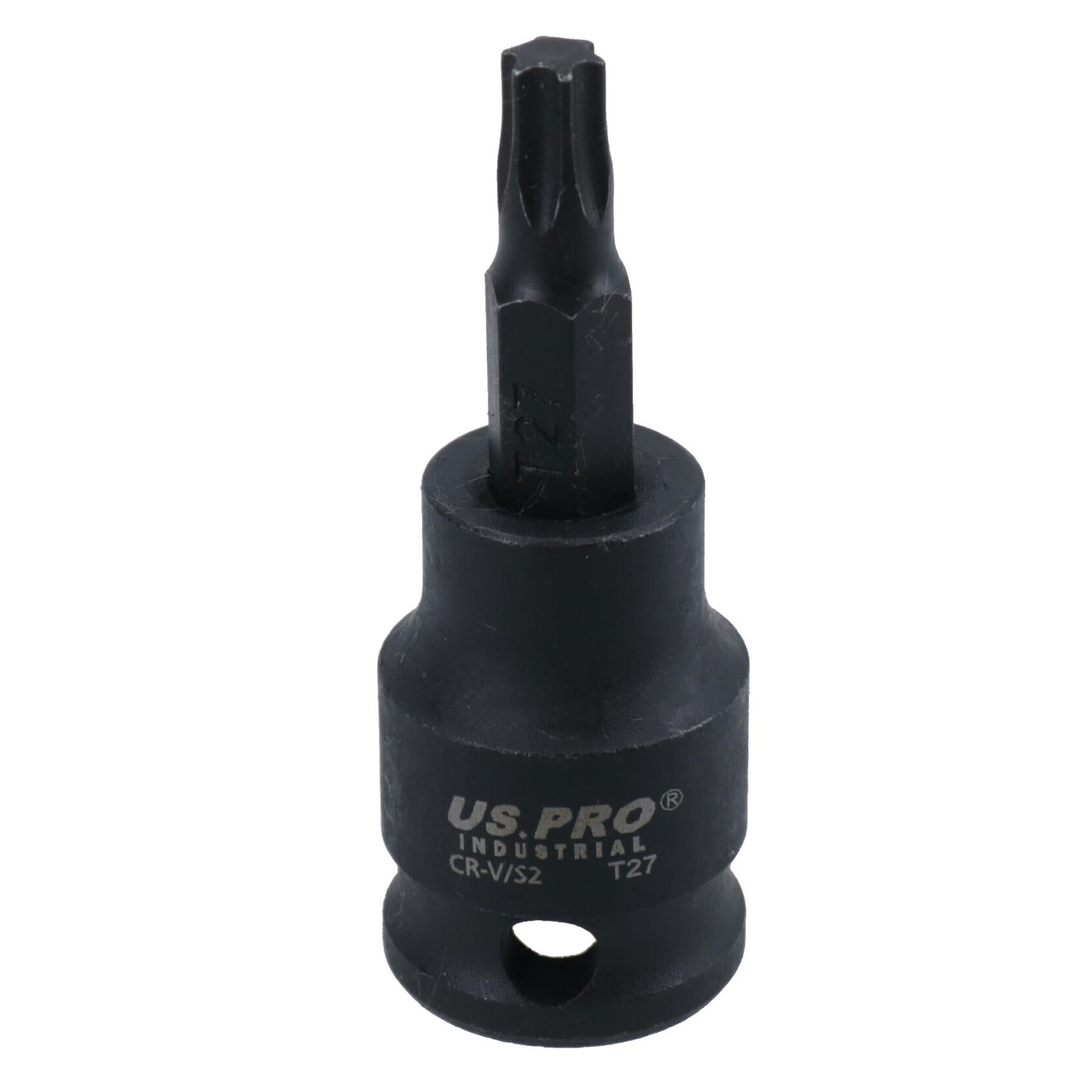 Torx Star Impact flache, kurze Bit-Steckschlüssel T10–T60, einzeln, 3/8 Zoll Dr.