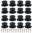 OEM Schwarz Boot Abdeckung Sprayhood Knopf Tie Down Haken Edelstahl Schrauben