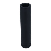 Extra Deep Long Metric MM Impact Socket 1/2" Drive 6 Sided Single Hex