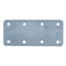 Small Internal Sleeper Straight Support Plate 85mm x 170mm Stainless Steel