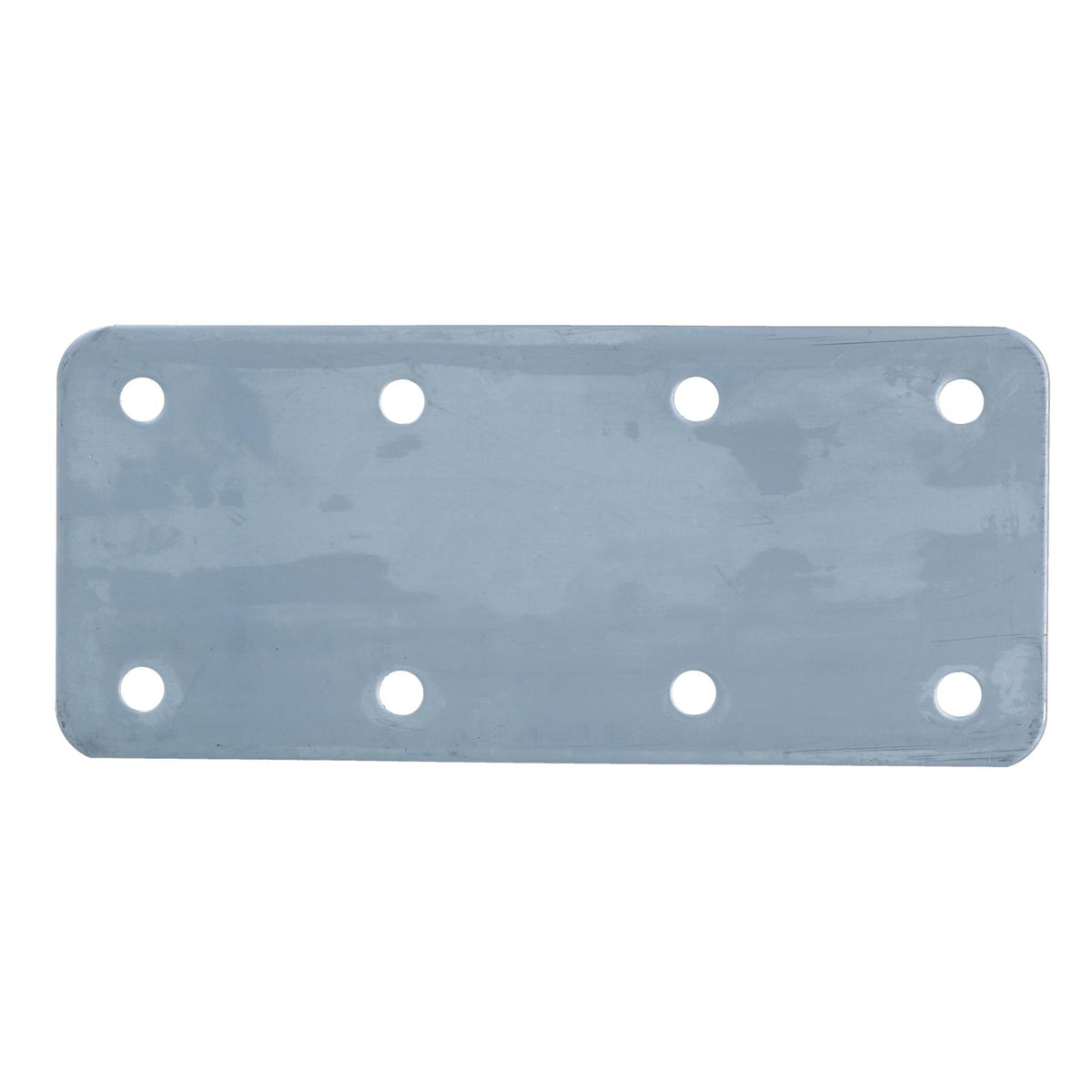Small Internal Sleeper Straight Support Plate 85mm x 170mm Stainless Steel