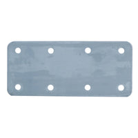 Small Internal Sleeper Straight Support Plate 85mm x 170mm Stainless Steel