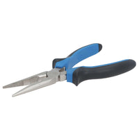 8" / 200mm Straight Long Nose Plier Pliers For Jewellery Craft Soft Grip Handles