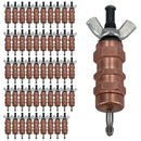 1/8in. Manual Cleco Wing Nut Style Temporary Fastener Sheet Metal Grip Pin 50pk