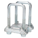 Single Parabolic Leaf Spring Bump Stop And U Bolts And Plates For Ifor Williams