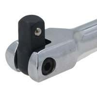 Barre de rupture/d'alimentation/de poussée 3/8" avec tête flexible intégrée 15" / 380 mm