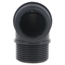 Polypropylene PP 1-1/4in BSP Male x Male Threaded 90° Elbow Connector