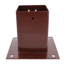 Easy Grip Fence Post Bolt Down Shoe Holder Support Clamp 75mm or 100mm