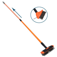 3 In 1 Garden Patio Weed + Moss Weeder Weeding Removal Remover Brush Tool