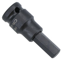 3mm - 10mm x 45mm 3/8in. Drive Short Impact Impacted Allen Hex Key Socket