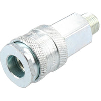 PCL XF Series Female Coupler 1/4" BSP Male Thread Air Hose Fitting AC71CM