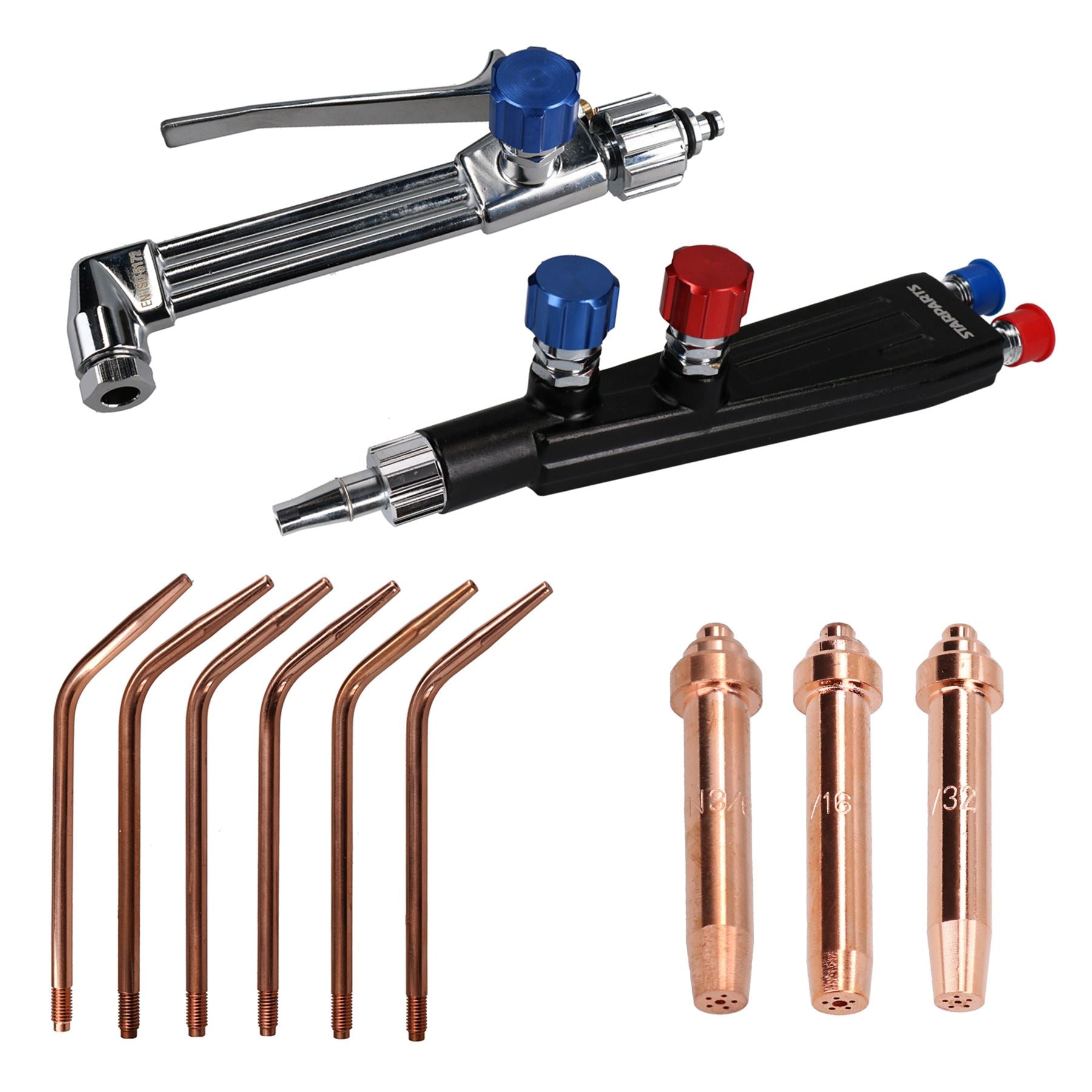 Lightweight Welding & Cutting Torch With Tips Sheet Metal Oxy Acetylen ...