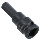 3mm - 10mm x 45mm 3/8in. Drive Short Impact Impacted Allen Hex Key Socket