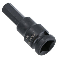 3mm - 10mm x 45mm 3/8in. Drive Short Impact Impacted Allen Hex Key Socket