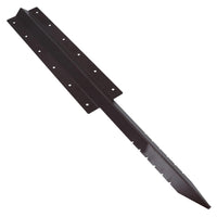 Garden Triple Sleeper Straight Support Spike Stake Powder Coated 930mm
