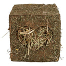 2PK Small Animal Guinea, Rabbits Boredom Breaker Large Hay Cube 20x20x20cm