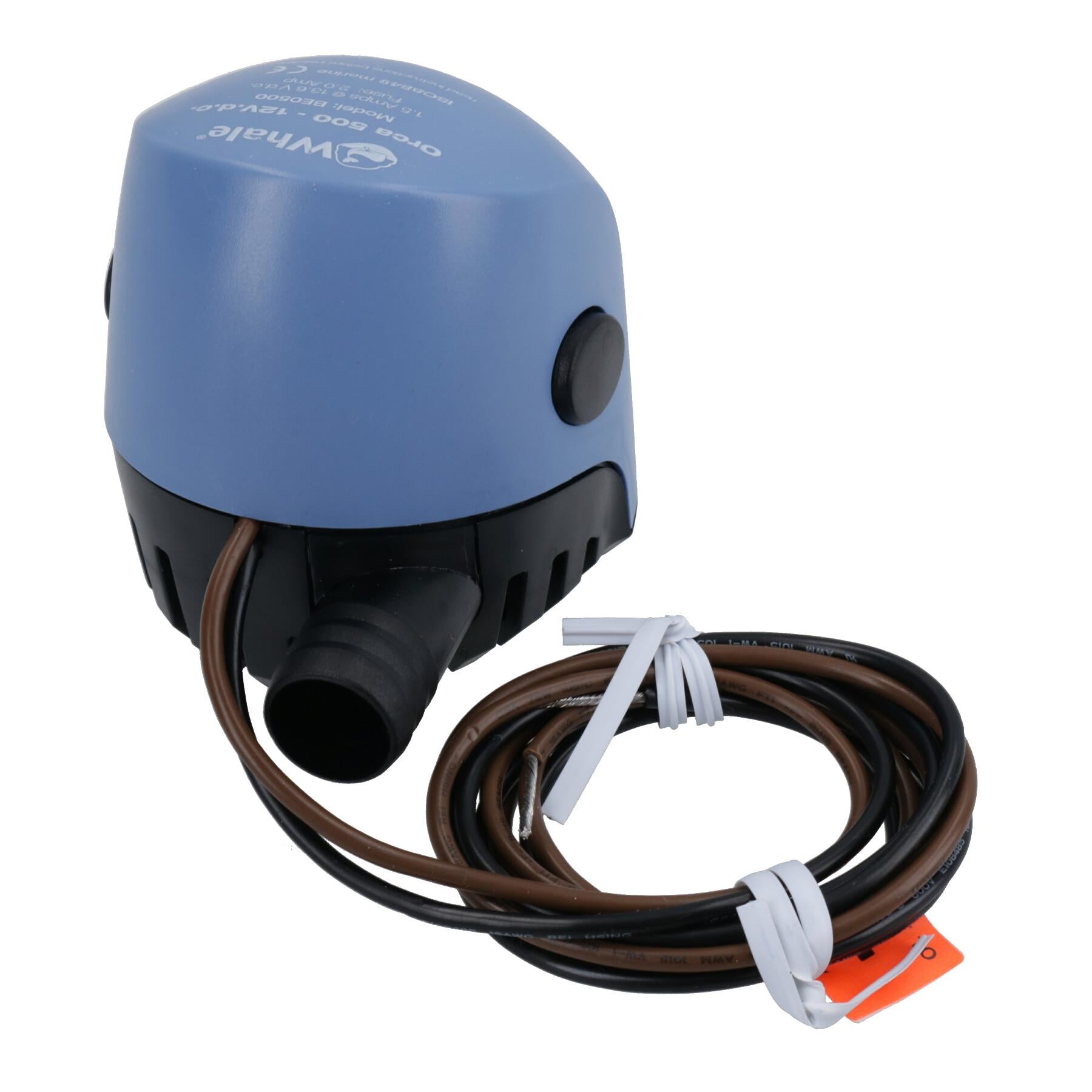 Pompe à eau de cale Whale Orca authentique 12v submersible pour yacht et bateau