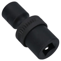 14mm 1/2in Drive Universal Swivel Wobble Metric Impact Shallow Socket 6 Point