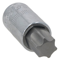 13pc Male Torx Star Bit Sockets Mixed Drive 1/4" 3/8" And 1/2" T8 - T70