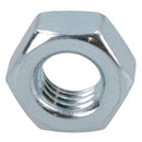 M6 x 1.0mm Hex Full Nut Fastener Hexagonal Metric Nuts Grade 8 Zinc Plated