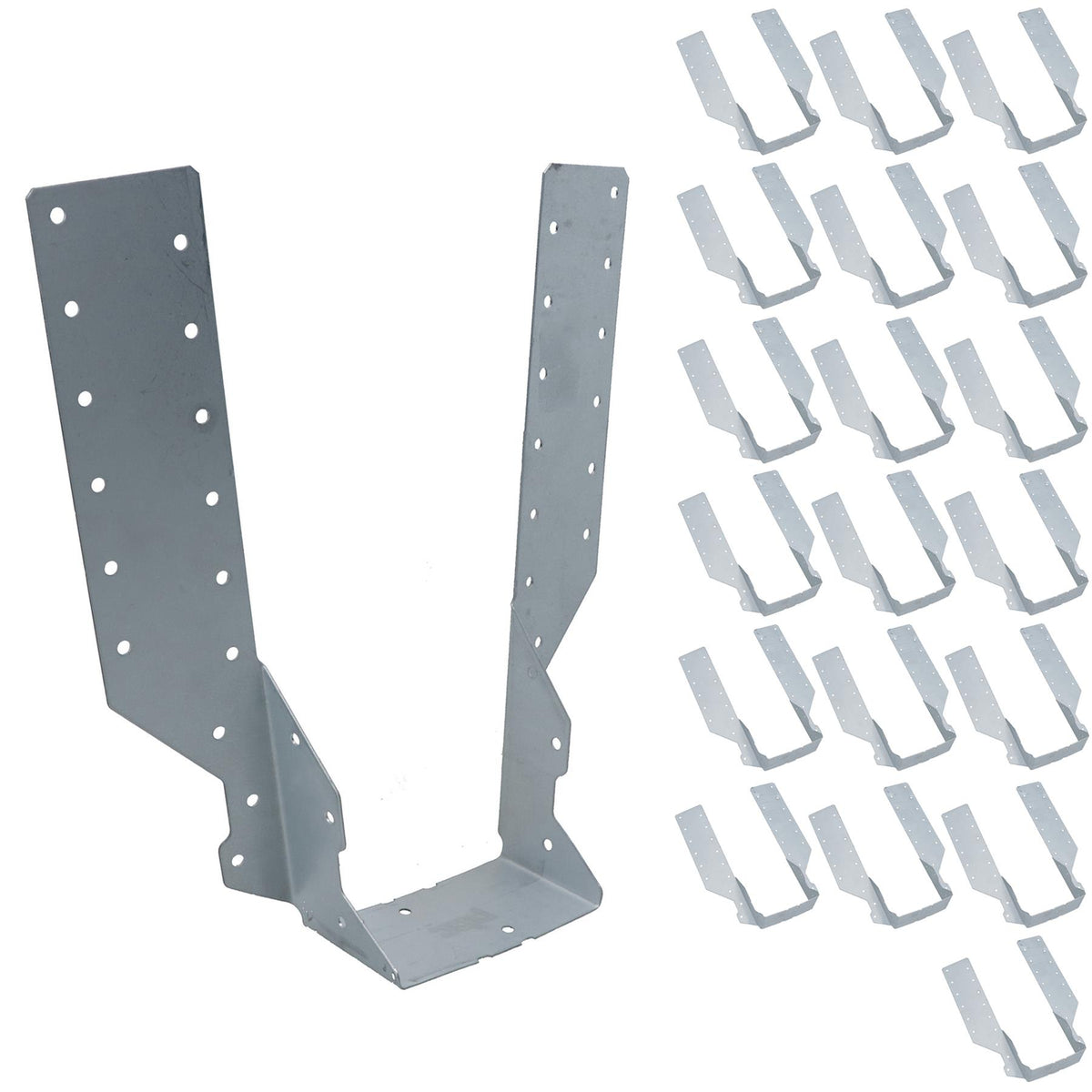Light Duty Timber Wood Joist Hanger 91mm Galvanised Loft Beam Holder