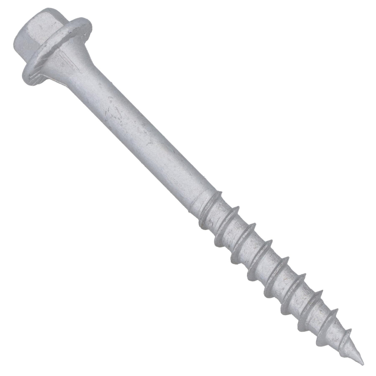 63mm Timber Sleeper Wood Screws For Railway Sleepers Hex Head Silver 150pc